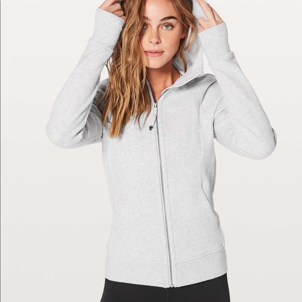 Lululemon scuba hoodie heathered core grey